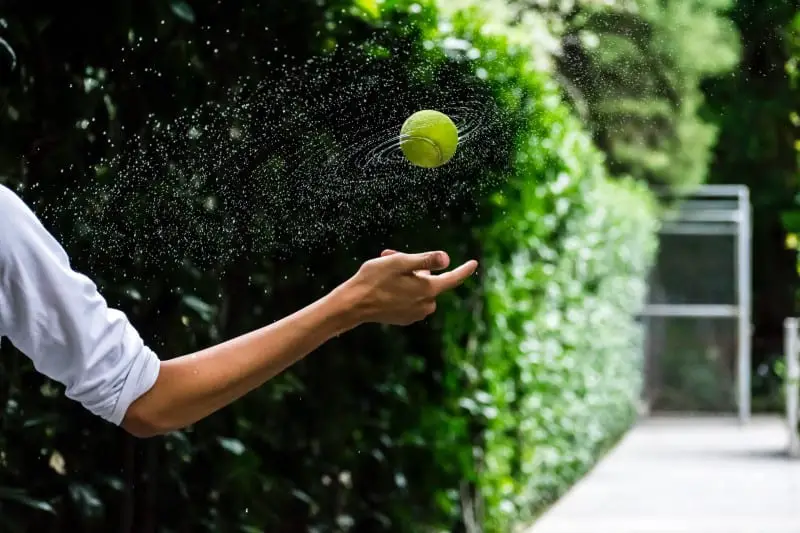 Practice Tennis At Home Alone
