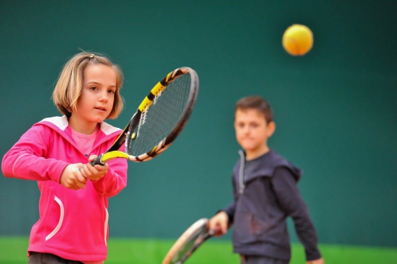 Tennis In Winter